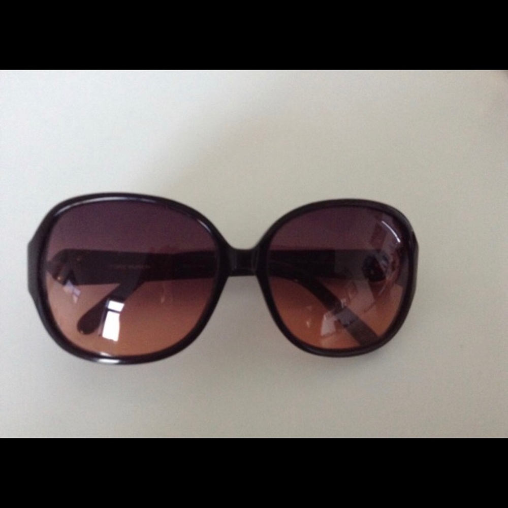 Tory Burch sunglasses.